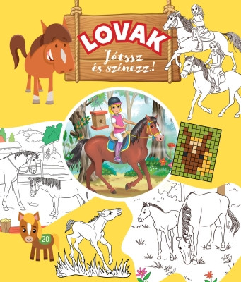 Lovak – Játssz és színezz!