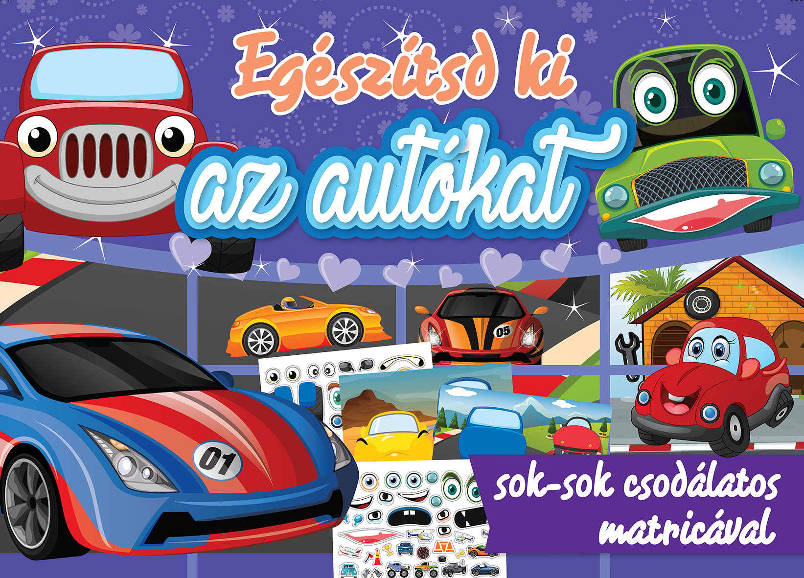 Egészítsd ki az autókat