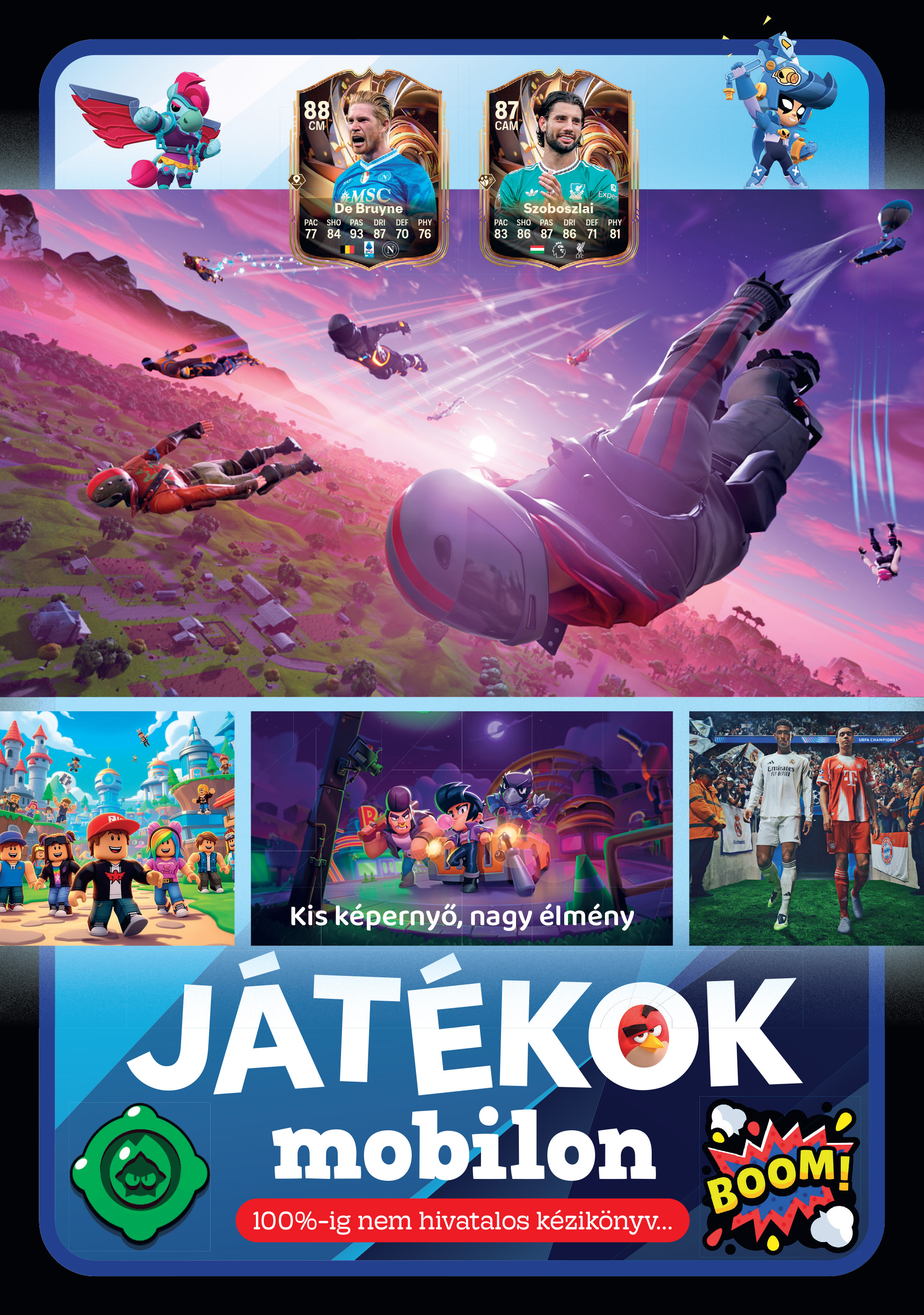 Játékok mobilon – Kis képernyő, nagy élmény
