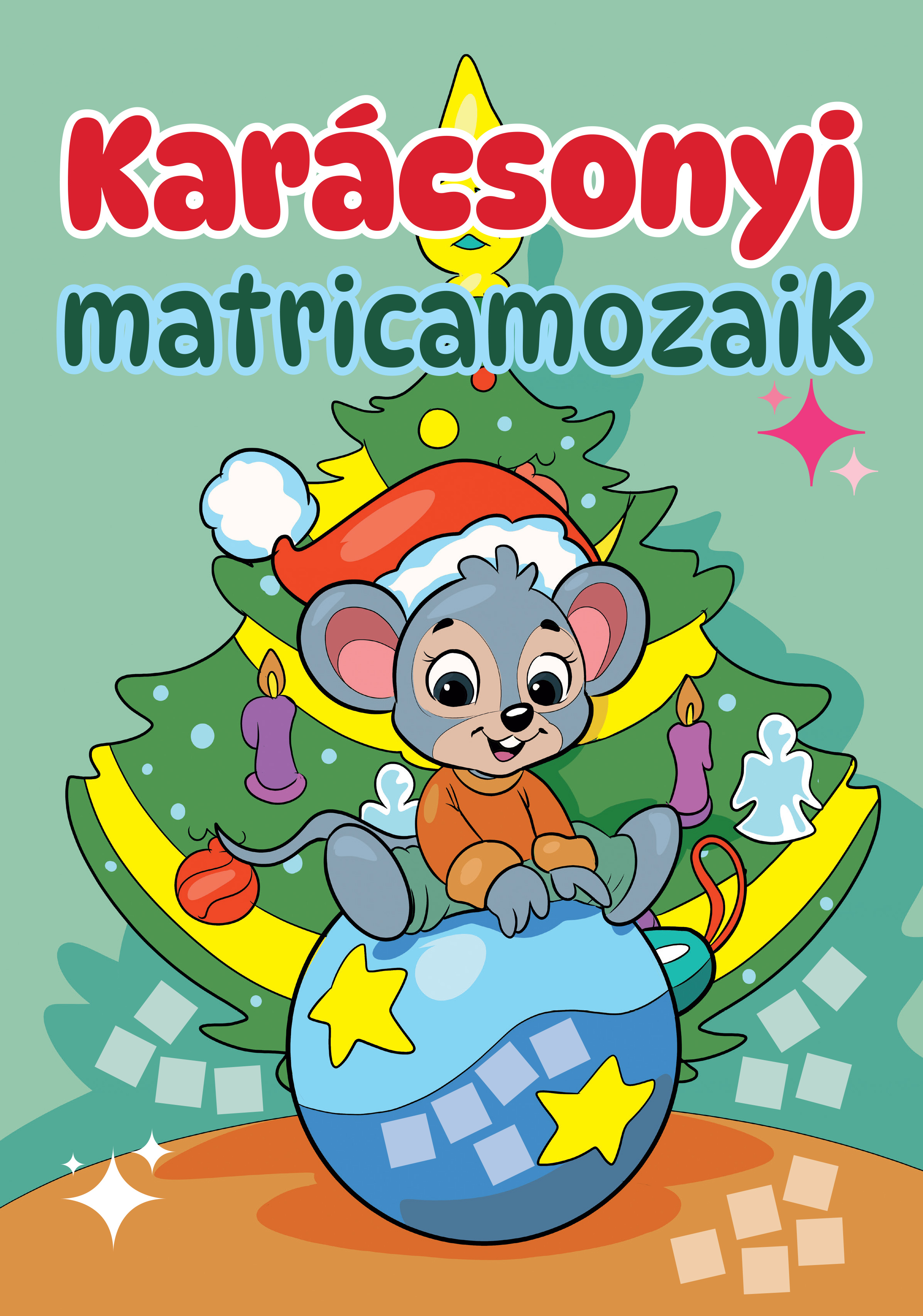 Karácsonyi matricamozaik