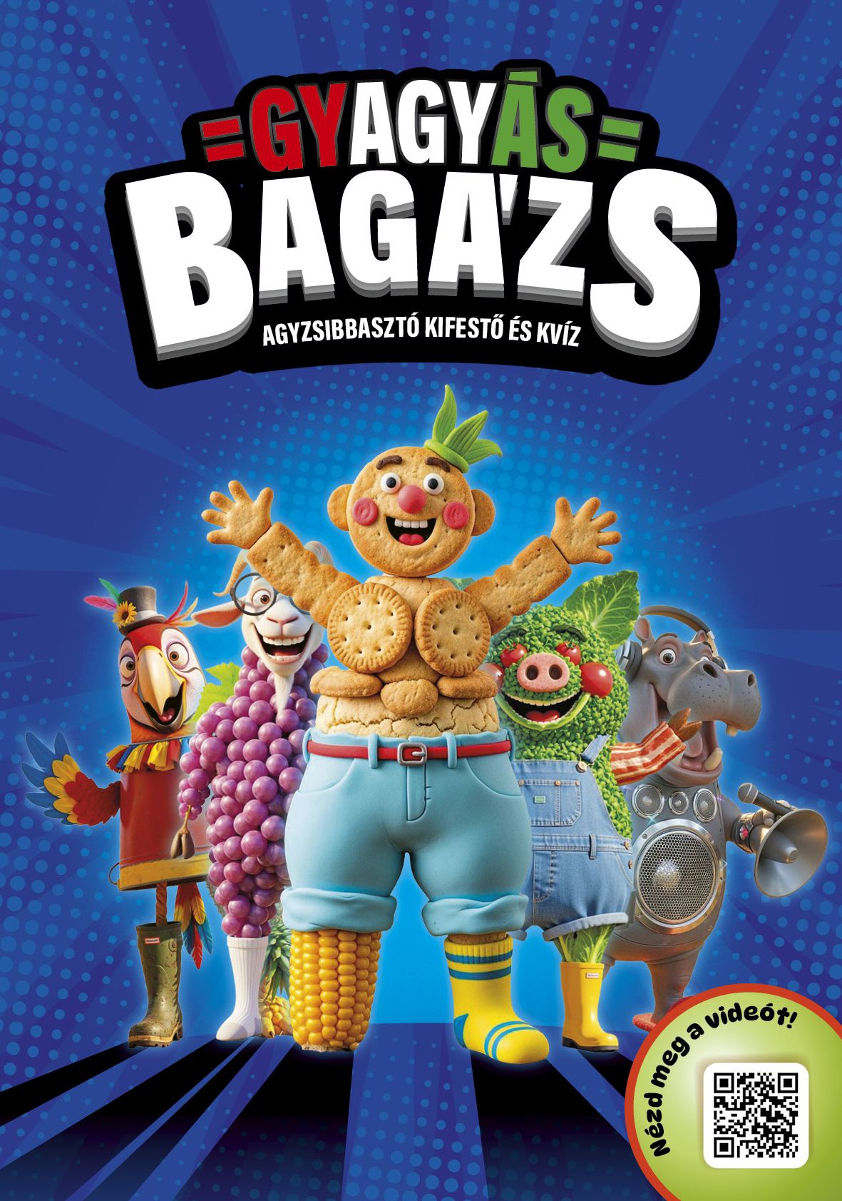 Gyagyás bagázs kifestő