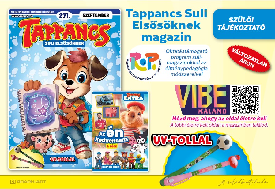 Tappancs Suli Elsősöknek tájékoztató