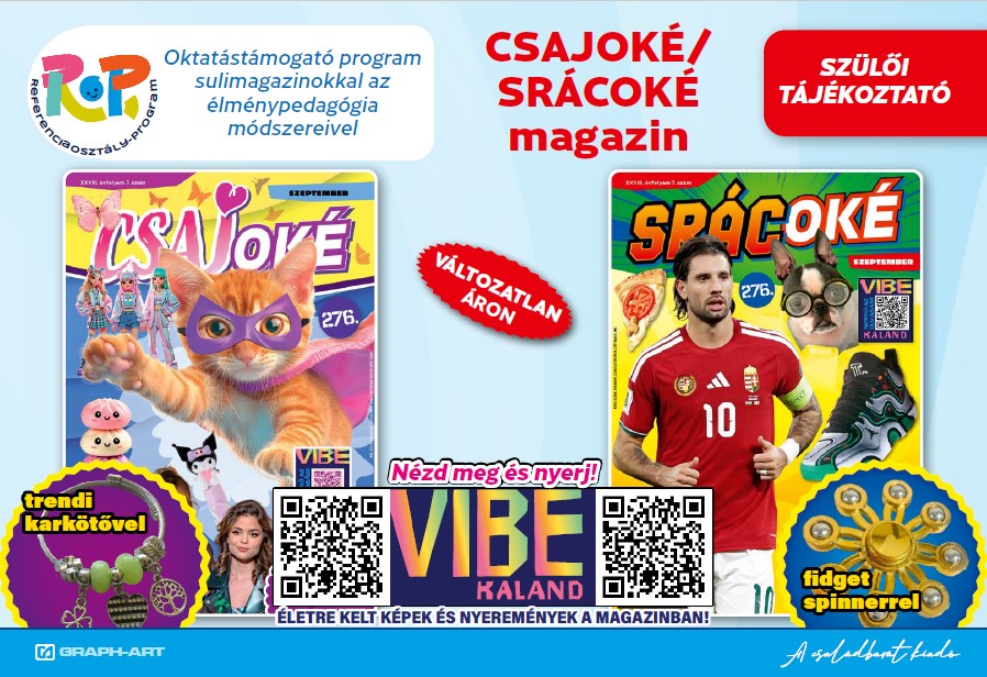Oké Magazin tájékoztató